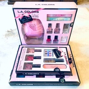 L.A. Colors Nail Polish Gift Set Bundle